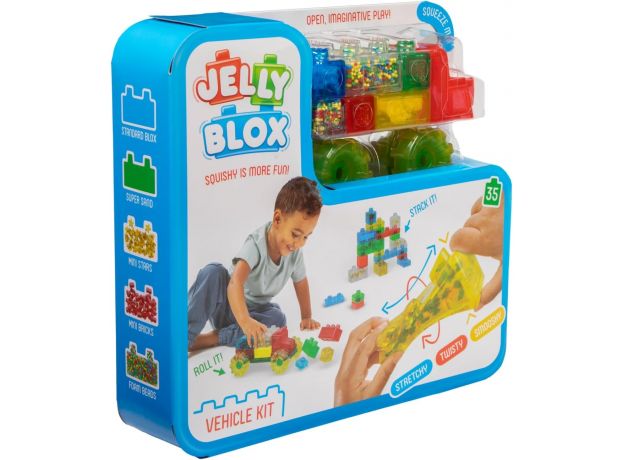 بلاک های ساختنی ژله ای Jelly Blox مدل Vehicle Kit, image 7