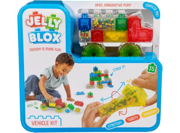 بلاک های ساختنی ژله ای Jelly Blox مدل Vehicle Kit, image 