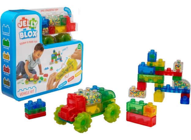 بلاک های ساختنی ژله ای Jelly Blox مدل Vehicle Kit, image 6