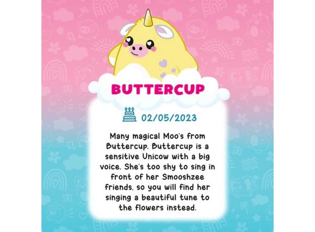 عروسک اسکوییشی 9 سانتی Smooshzees مدل Buttercup سری Mini Cutezees, تنوع: 08102-Buttercup, image 9