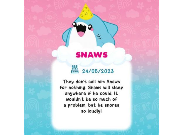 عروسک اسکوییشی 9 سانتی Smooshzees مدل Snaws سری Mini Cutezees, تنوع: 08102-Snaws, image 9