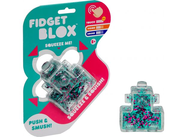 فیجت ژله‌ای Fidget Blox مدل بلاک سبز, تنوع: 931569-green block, image 