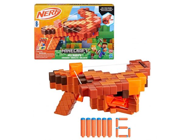 کراسبو ماینکرافت Minecraft نرف Nerf مدل Pillager's Crossbow, image 