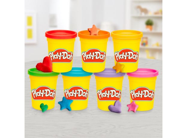 پک 9 تایی خمیر بازی Play Doh مدل رنگ های محبوب, image 12