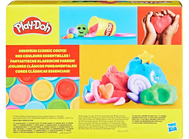 پک 9 تایی خمیر بازی Play Doh مدل رنگ های محبوب, image 18