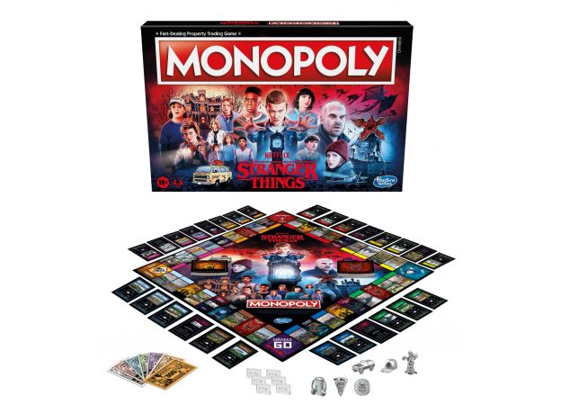 بازی فکری مونوپولی Monopoly مدل Stranger Things, image 