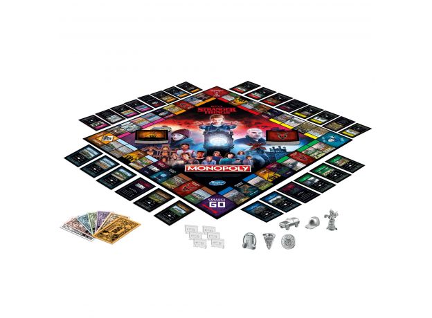 بازی فکری مونوپولی Monopoly مدل Stranger Things, image 7