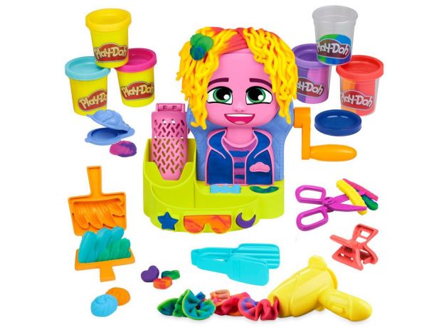 ست خمیر بازی سالن آرایش مو Play Doh, image 8