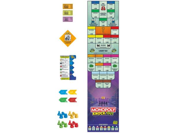 بازی فکری مونوپولی Monopoly مدل Knockout, image 2