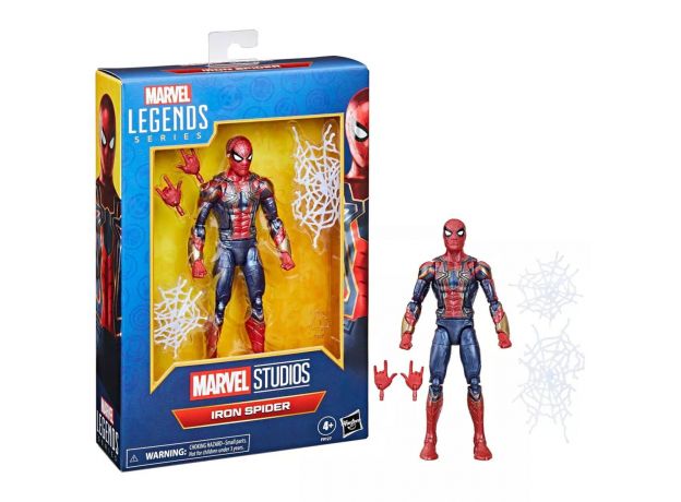 فیگور 15 سانتی اسپایدرمن آهنین سری Marvel Legends, تنوع: F9127-Iron Spider, image 