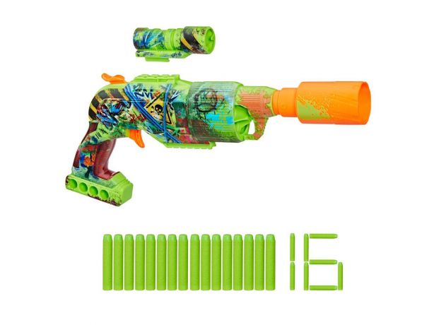 تفنگ نرف Nerf مدل Zombie Driller, image 7