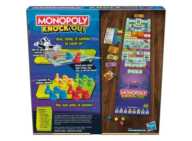 بازی فکری مونوپولی Monopoly مدل Knockout, image 5