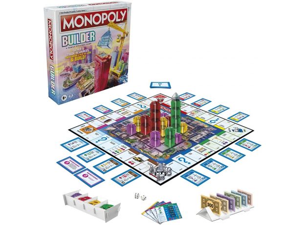 بازی فکری مونوپولی Monopoly مدل Builder, image 