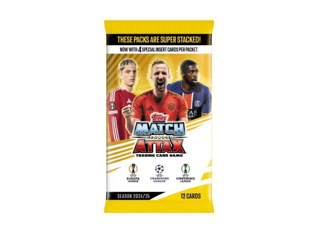 پک کارت بازی 12 تایی فوتبالی Match Attax سری 2024/25, image 2