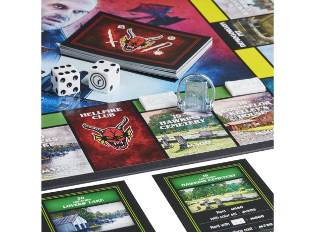 بازی فکری مونوپولی Monopoly مدل Stranger Things, image 4