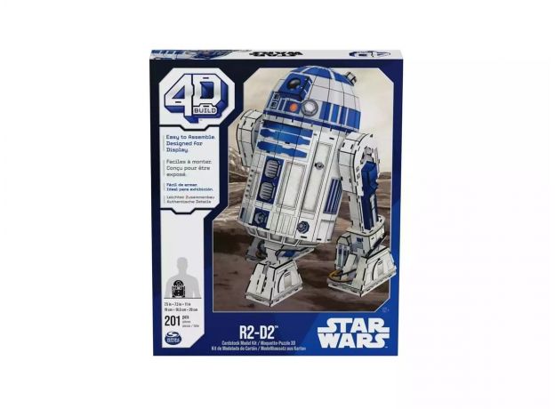 پازل 3 بعدی 201 قطعه  R2D2جنگ ستارگان 4D Build, image 10