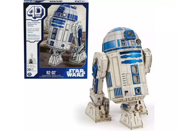 پازل 3 بعدی 201 قطعه  R2D2جنگ ستارگان 4D Build, image 