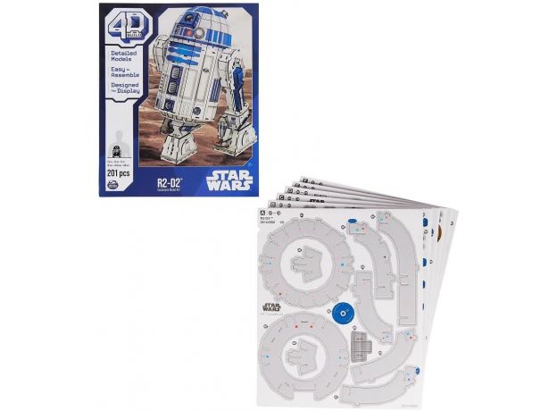 پازل 3 بعدی 201 قطعه  R2D2جنگ ستارگان 4D Build, image 9