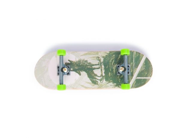 اسکیت انگشتی و فیگور تک دک Tech Deck مدل SK8 Crew سری 2 با کلاه سبز, image 3