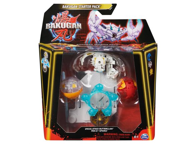 پک 3 تایی Starter باکوگان Bakugan سری Special Attack مدل Pen-G Spidra, تنوع: 6066989-Pen-G Spidra, image 