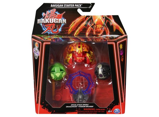 پک 3 تایی Starter باکوگان Bakugan سری Special Attack مدل Dragonaid, تنوع: 6066989-Dragonaid, image 