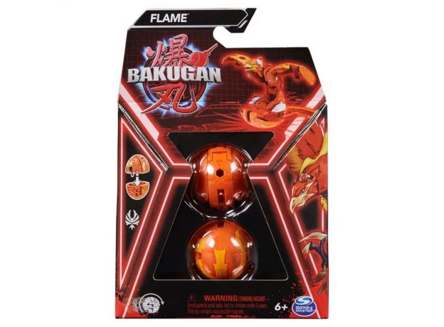 پک تکی باکوگان Bakugan مدل Flame, تنوع: 6066716-flame, image 