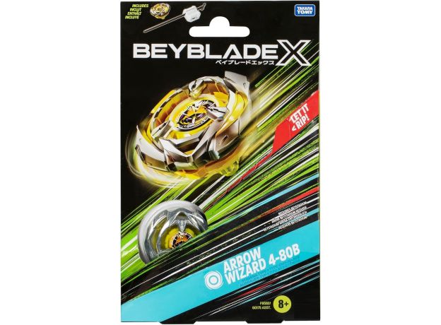 فرفره انفجاری بی بلید Beyblade سری X مدل Arrow Wizard 4-80B, تنوع: TP9582-Arrow, image 4