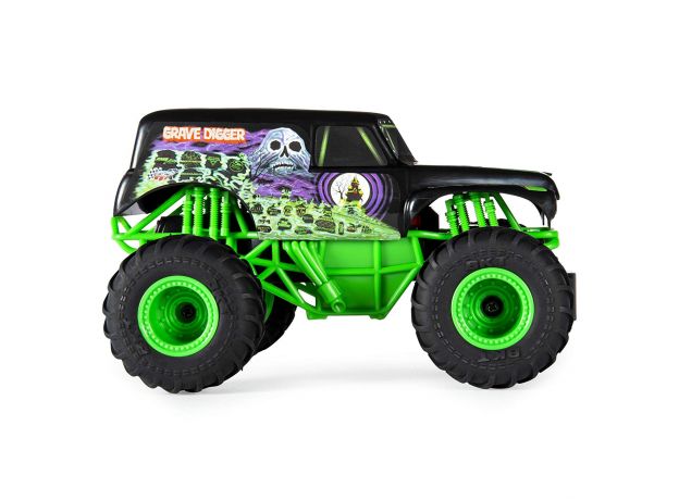 ماشین کنترلی Monster Jam مدل Grave Digger با مقیاس 1:24, image 5