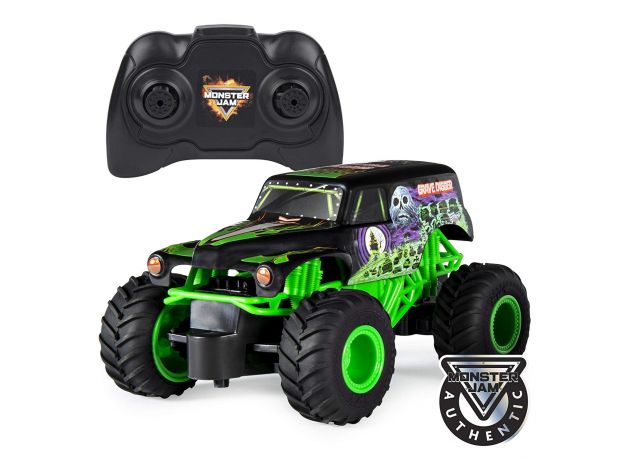 ماشین کنترلی Monster Jam مدل Grave Digger با مقیاس 1:24, image 3