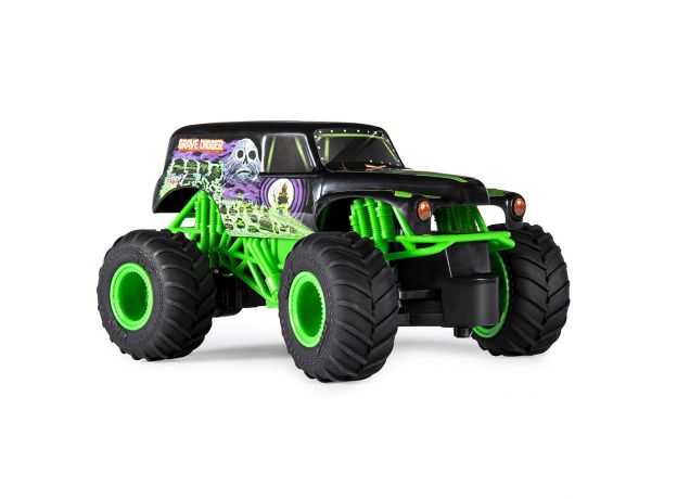 ماشین کنترلی Monster Jam مدل Grave Digger با مقیاس 1:24, image 4