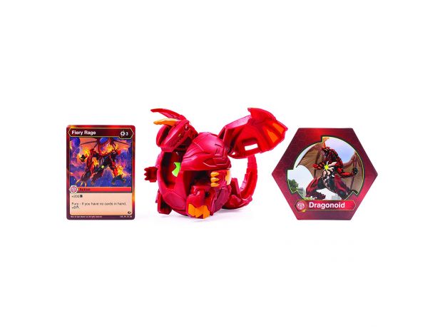 پک تکی بازی نبرد باکوگان (Bakugan) مدل Dragonoid, image 2