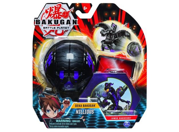 پک تکی بازی نبرد باکوگان (Bakugan) مدل Nillious, image 