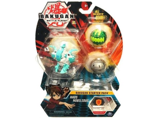 پک 3 تایی بازی نبرد باکوگان (Bakugan) مدل Haos Nobilious, image 