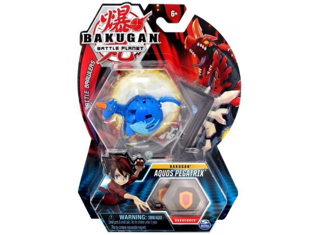 پک تکی بازی نبرد باکوگان (Bakugan) مدل Aquos Pegatrix, image 