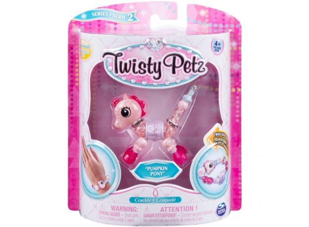 پک تکی دستبند درخشان Twisty Petz مدل Pompkin Pony, image 