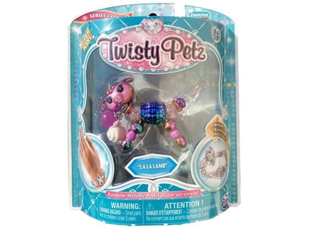 پک تکی دستبند درخشان Twisty Petz مدل LaLa Lamb, image 