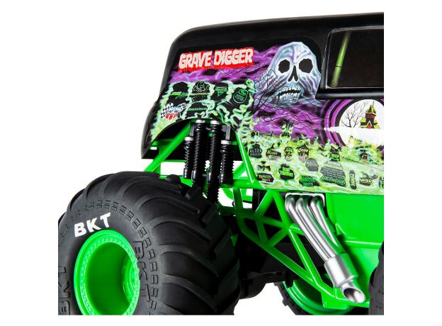 ماشین کنترلی Monster Jam مدل Grave Digger با مقیاس 1:15, image 5