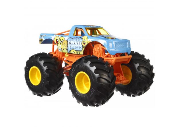 ماشین Hot Wheels مدل ( Funny Feelings ) Monster Trucks با مقیاس 1:24, image 3