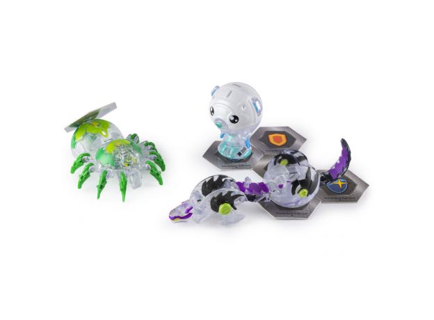 پک 3 تایی بازی نبرد باکوگان (Bakugan) مدل Diamond Webam, image 3