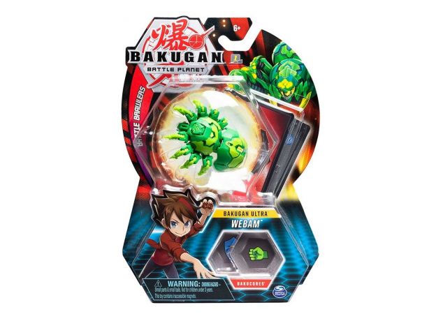 پک تکی بازی نبرد باکوگان (Bakugan) مدل Webam, image 