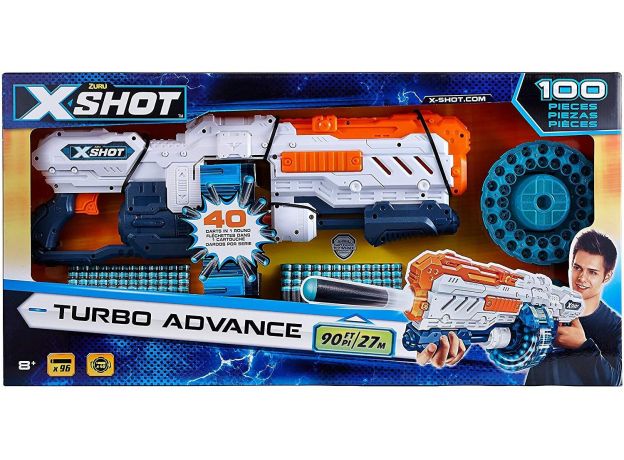 تفنگ ایکس شات X-Shot مدل Turbo Advance, تنوع: 36118 - White, image 