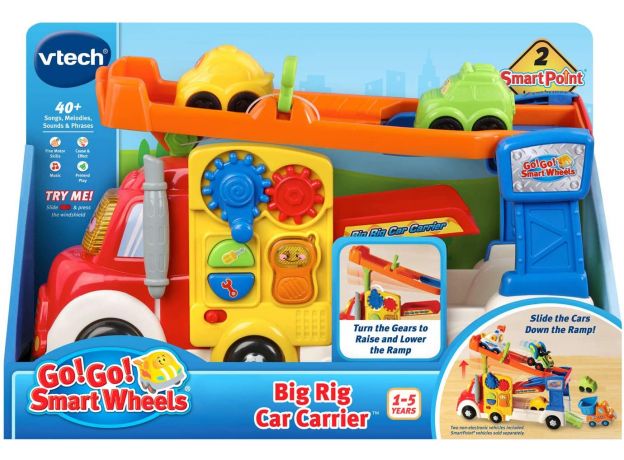 تریلر خودروبر بزرگ Go! Go! Smart Wheels Vtech, image 