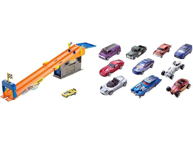 پیست و گاراژ ماشین‌های‌ Hot Wheels مدل Rooftop Race Garage, image 5