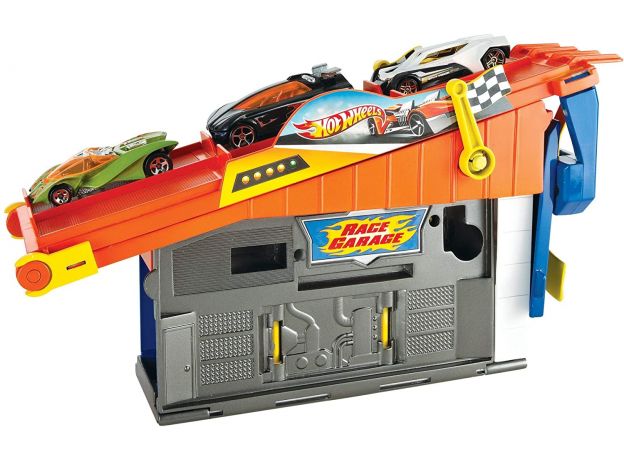 پیست و گاراژ ماشین‌های‌ Hot Wheels مدل Rooftop Race Garage, image 2