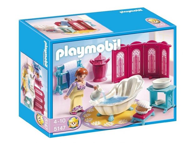 پلی موبیل حمام سلطنتی (playmobil), image 