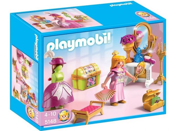 پلی موبیل اتاق لباس سلطنتی (playmobil), image 