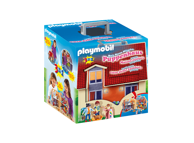 پلی موبیل مدل Take Along Modern Doll House  (playmobil), image 2