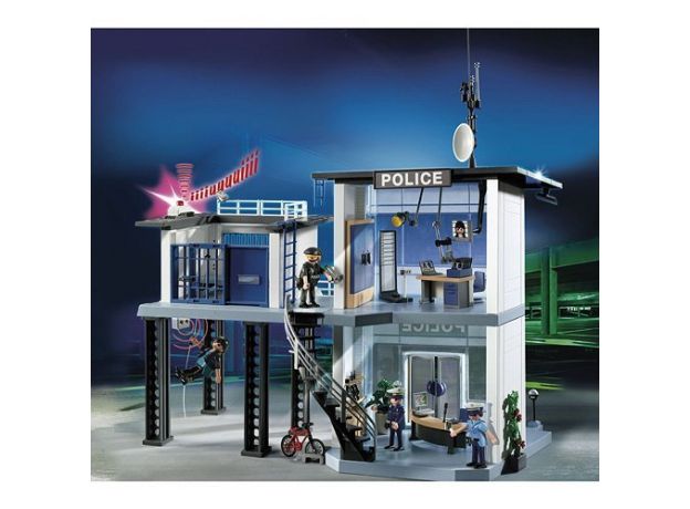 پلی موبیل ایستگاه پلیس با سیستم هشدار (playmobil), image 4