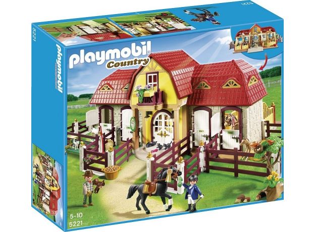 پلی موبیل مزرعه‌ی اسب‌ها (playmobil), image 