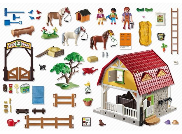 پلی موبیل مزرعه‌ی پونی (playmobil), image 2